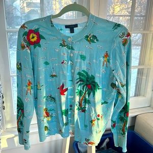 JCREW Hard to find FLORIDA cardigan
